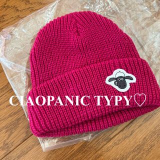 チャオパニックティピー(CIAOPANIC TYPY)のひつじのショーン　♡ピンクニット帽♡(帽子)