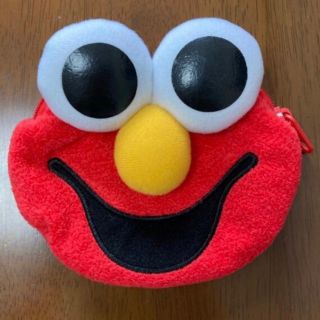 セサミストリート(SESAME STREET)のエルモ　セサミストリート　ぬいぐるみ　ボア　ポーチ　財布　コインケース　USJ　(その他)