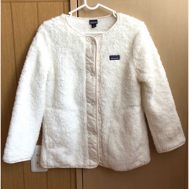 Patagoniaパタゴニア白150 ガールズL ボアコートフリースジャケット | フリマアプリ ラクマ