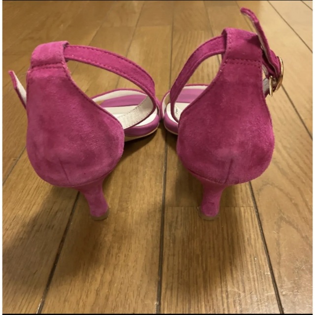 PICHE ABAHOUSE(ピシェアバハウス)の美品　Piche Abahouse ピンク ストラップサンダル　38 レディースの靴/シューズ(サンダル)の商品写真