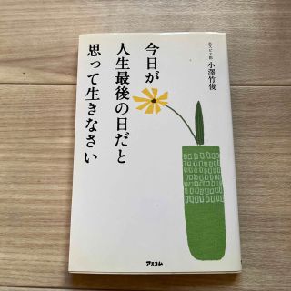 今日が人生最後の日だと思って生きなさい(その他)