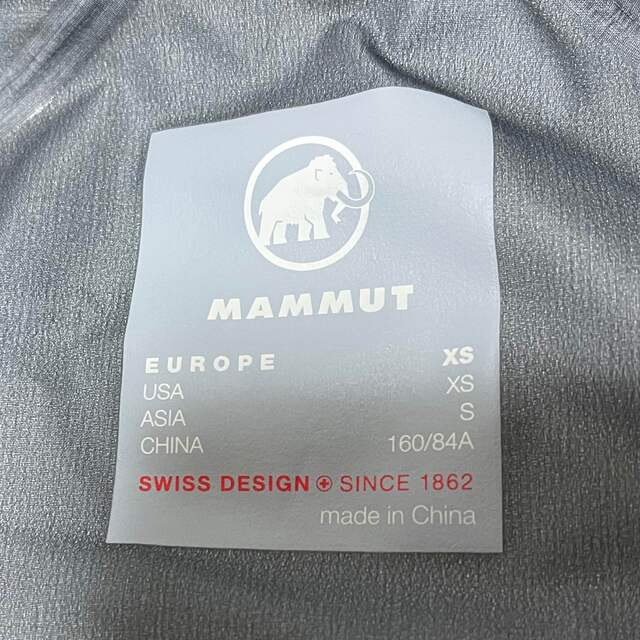 Mammut(マムート)のマムートハードシェル レディースS相当 レディースのジャケット/アウター(その他)の商品写真