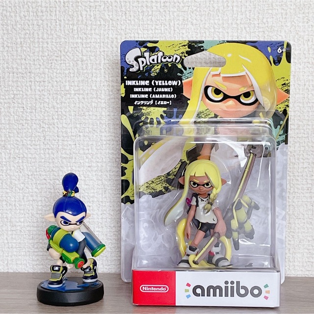 任天堂 amiibo スプラトゥーン イエロー&ボーイ ２点セット