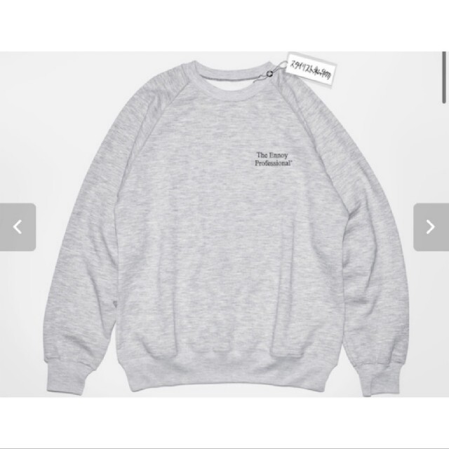 エンノイとスタイリスト私物 CREW SWEAT (GRAY)