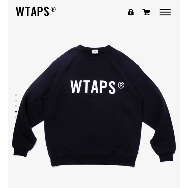 Lサイズ】 WTAPS WTVUA SPOT SWEATSHIRTS