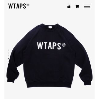 ダブルタップス(W)taps)の【Lサイズ】 WTAPS WTVUA SPOT SWEATSHIRTS(スウェット)