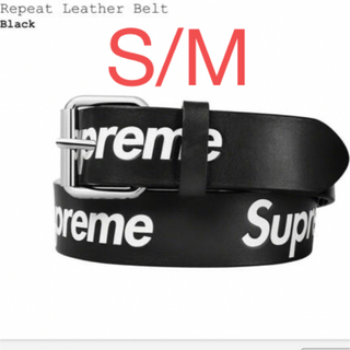 Supreme - 送料込　Supreme Repeat Leather Belt  S/M