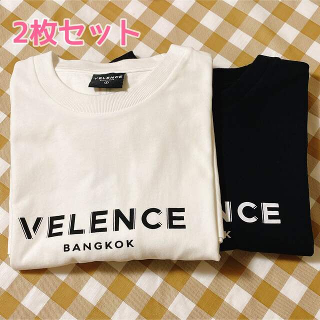 VELENCE TシャツS  ホワイト/ブラック 2枚セット エンタメ/ホビーのタレントグッズ(男性タレント)の商品写真