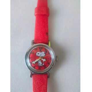 タイメックス(TIMEX)のアンティーク ヴィンテージ スヌーピー腕時計 要オーバーホール 手巻き時計(腕時計)