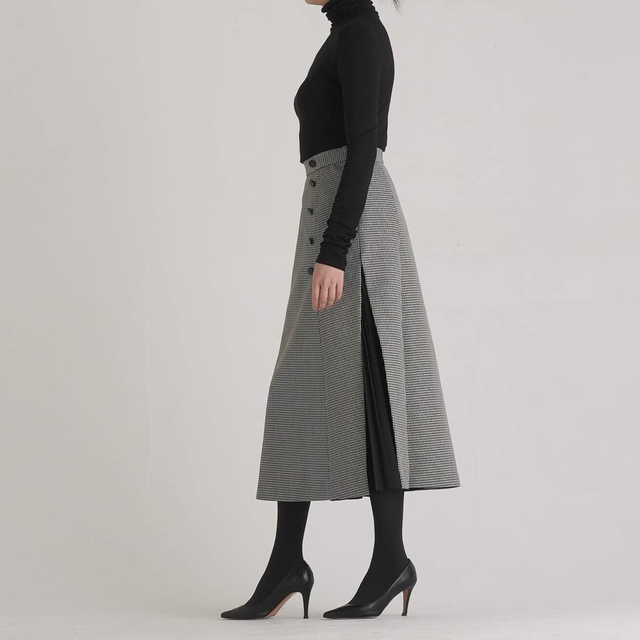 she tokyo Lisa houndstoothスカート 36(36-38) - スカート she tokyo Lisa houndstoothスカート 36(36-38) - スカート
