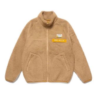 ヒューマンメイド(HUMAN MADE)のHuman made BOA FLEECE JACKET  BEIGE Mサイズ(ブルゾン)