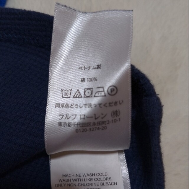 Ralph Lauren(ラルフローレン)のラルフローレン　長袖シャツ　100 キッズ/ベビー/マタニティのキッズ服男の子用(90cm~)(Tシャツ/カットソー)の商品写真