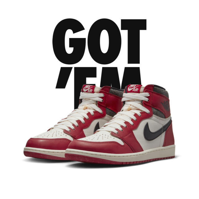 Air Jordan 1 Chicago 27.0cmスニーカー