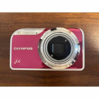 オリンパス(OLYMPUS)のOLYMPUS オリンパス μ5000 1200万画素 5倍 ピンク(コンパクトデジタルカメラ)