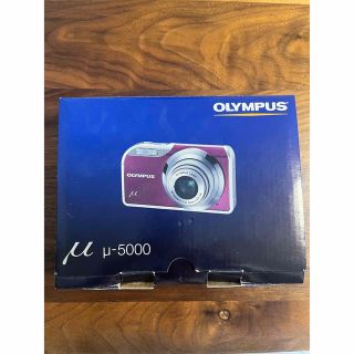 OLYMPUS オリンパス μ5000 1200万画素 5倍 ピンク