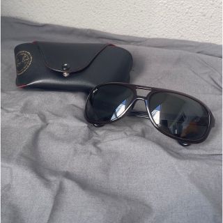 レイバン(Ray-Ban)の【美品】 Ray-Ban サングラス RB4084 660 レッド(サングラス/メガネ)