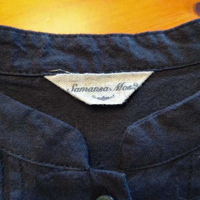 SM2(サマンサモスモス)のSM2 スタンド襟タック半袖レースブラウス レディースのトップス(シャツ/ブラウス(半袖/袖なし))の商品写真