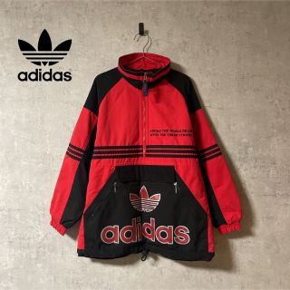 アディダス(adidas)のadidas アディダス 90s ハーフジップナイロンジャケット(ナイロンジャケット)