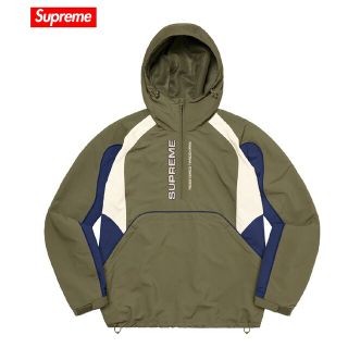 シュプリーム(Supreme)のSupreme Paneled Half Zip Pullover【L】(ナイロンジャケット)