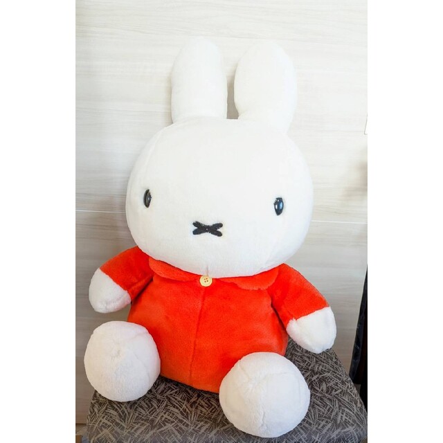 Miffy✨ミッフィー✨特大サイズぬいぐるみ✨メロディー3曲入✨ほっぺが光ります