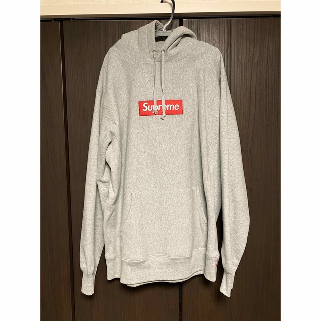 Supreme box logo hooded sweatshirt Lパーカー