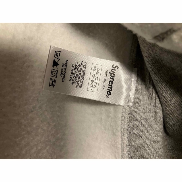 Supreme box logo hooded sweatshirt Lパーカー