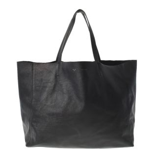 セリーヌ(celine)のセリーヌ  ホリゾンタルカバ トートバッグ 黒(トートバッグ)