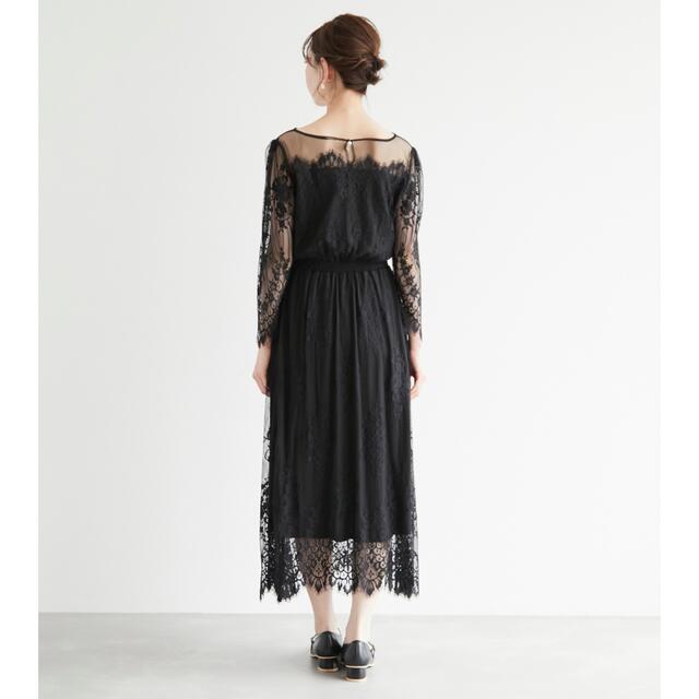 Rope' Picnic(ロペピクニック)の【Mon E’toile】レースDRESS レディースのワンピース(ロングワンピース/マキシワンピース)の商品写真