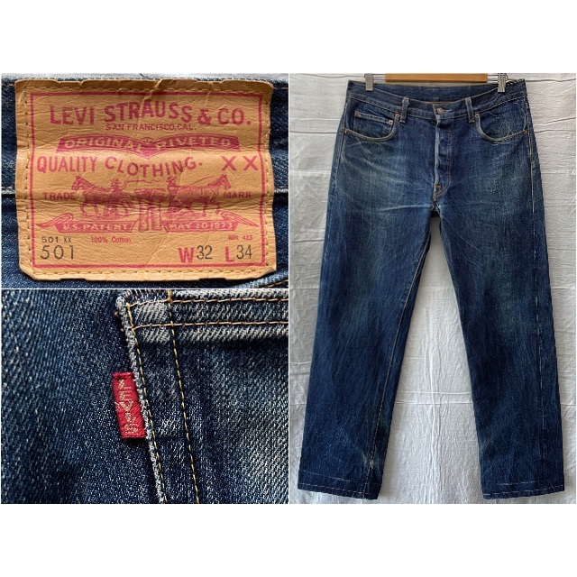 LVC LEVI'S 501 66前期復刻 66501-0101 501XX 贅沢品 38.0%割引 www