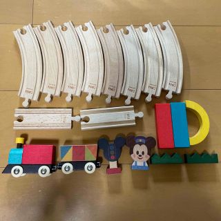 ディズニー(Disney)のKIDEA TRAIN&RAIL ミッキーマウス(キャラクターグッズ)