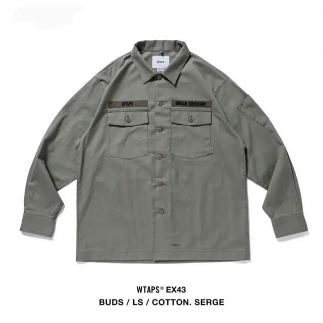 W)taps(ダブルタップス)のWTAPS / BUDS / LS COTTON.SERGE メンズのトップス(シャツ)の商品写真