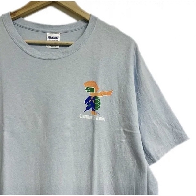 GILDAN(ギルタン)のCapman Islands GILDAN ギルダン 半袖 Tシャツ US 古着 メンズのトップス(Tシャツ/カットソー(半袖/袖なし))の商品写真