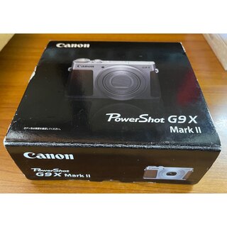 Canon - Canon   PowerShot G9 X Mark II [シルバー]極美品