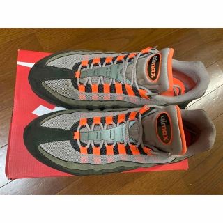 ナイキ(NIKE)のAIRMAX95 TOTAL ORANGE オレンジ　29センチ(スニーカー)