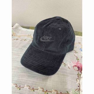 ナイキ(NIKE)のNIKE ナイキ　キャップ　コーデュロイ　ブラック(キャップ)