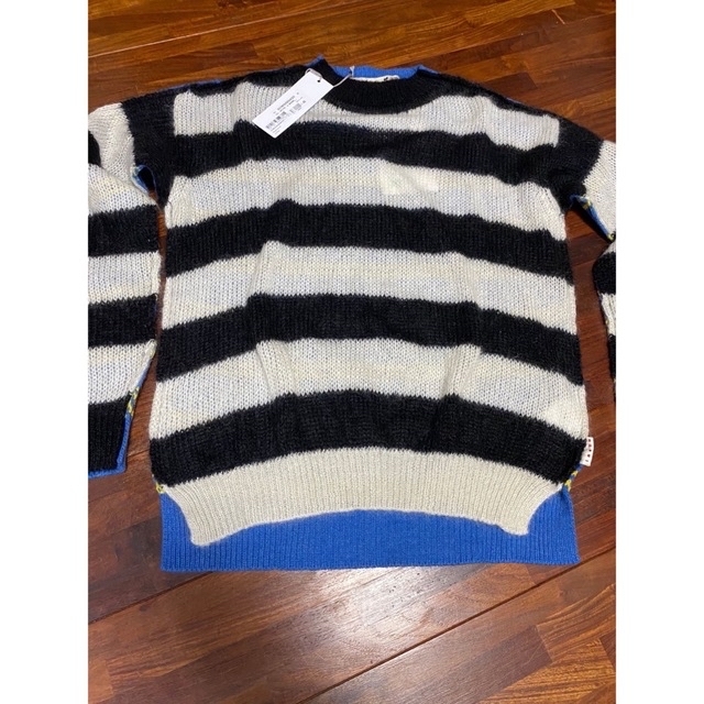 Marni marni モヘア ニット 21AW 新品未使用 48 ボーダー ウール