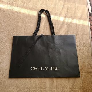 セシルマクビー(CECIL McBEE)のショップ袋(ショップ袋)