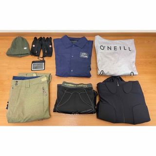 オニール(O'NEILL)のスノボーウェアセット(ジャケット、パーカー、ズボン、インナー、帽子、etc)(ウエア/装備)