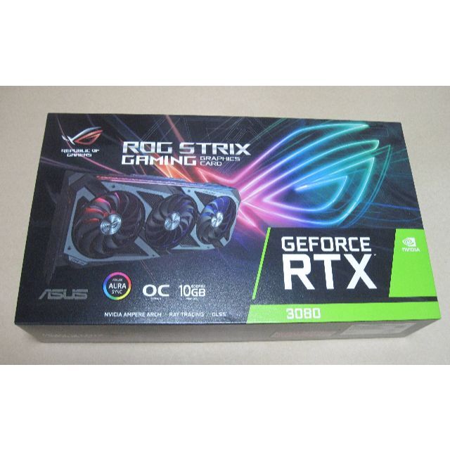 新品 ASUS ROG Strix GeForce RTX 3080 非LHR