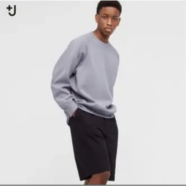 UNIQLO(ユニクロ)のユニクロ +J ドライスウェットシャツ 21ss メンズXL グレー メンズのトップス(スウェット)の商品写真