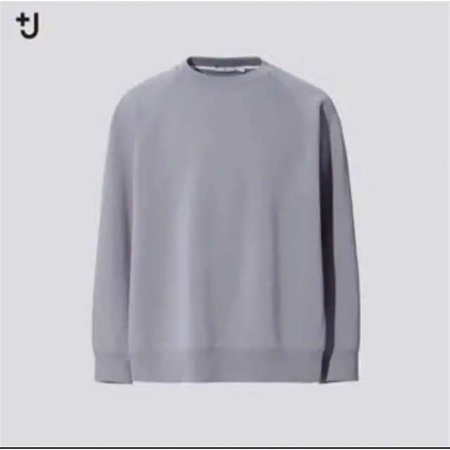 UNIQLO(ユニクロ)のユニクロ +J ドライスウェットシャツ 21ss メンズXL グレー メンズのトップス(スウェット)の商品写真