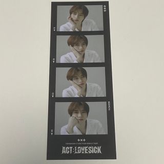 トゥモローバイトゥギャザー(TOMORROW X TOGETHER)のtxt ボムギュ ACT LOVESICK 4カットフォト(アイドルグッズ)