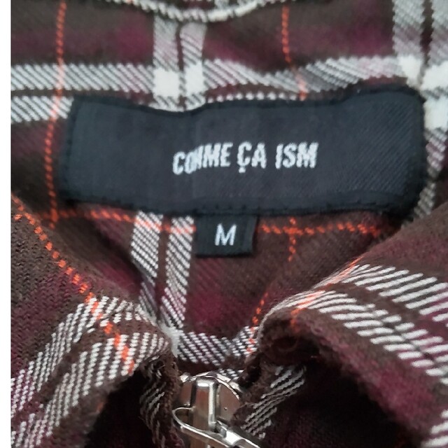 COMME CA ISM(コムサイズム)の今日限定価格！メンズ　コムサイズム　Mサイズ　ジップアップシャツ メンズのトップス(シャツ)の商品写真