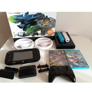 ウィーユー(Wii U)のwiiuプレミアム本体　ソフト　詰め合わせ(家庭用ゲーム機本体)