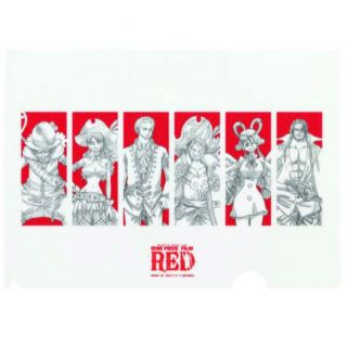 ワンピース(ONE PIECE)のONE PIECE FILM RED  ポスター&ステッカー&クリアファイル(キャラクターグッズ)