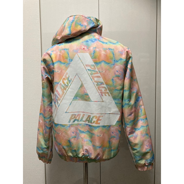 PALACE - PALACE adidas コラボ バックロゴ ケミカルカラー パーカー S