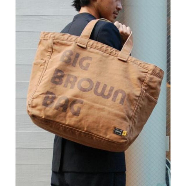 PORTER(ポーター)の2tacs×PORTER“BIGBROWNBAG”トートバッグ メンズのバッグ(トートバッグ)の商品写真