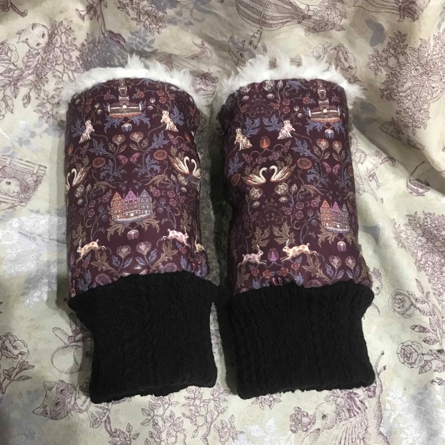 mina perhonen(ミナペルホネン)のnico様オーダーページ ハンドメイドのファッション小物(手袋)の商品写真