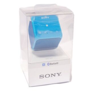 ソニー(SONY)のBluetooth ワイヤレスポータブルスピーカー SRS-X11 ブルー(スピーカー)