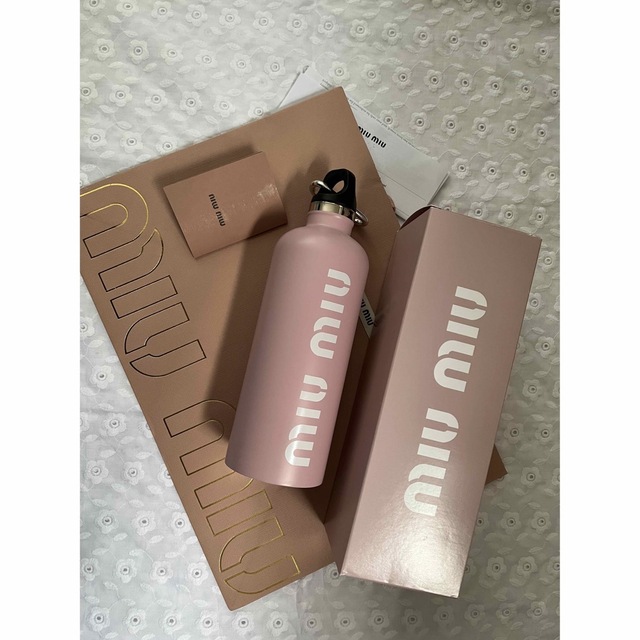 miumiu   miu miu ミュウミュウ 水筒 ウォーターボトル の通販 by